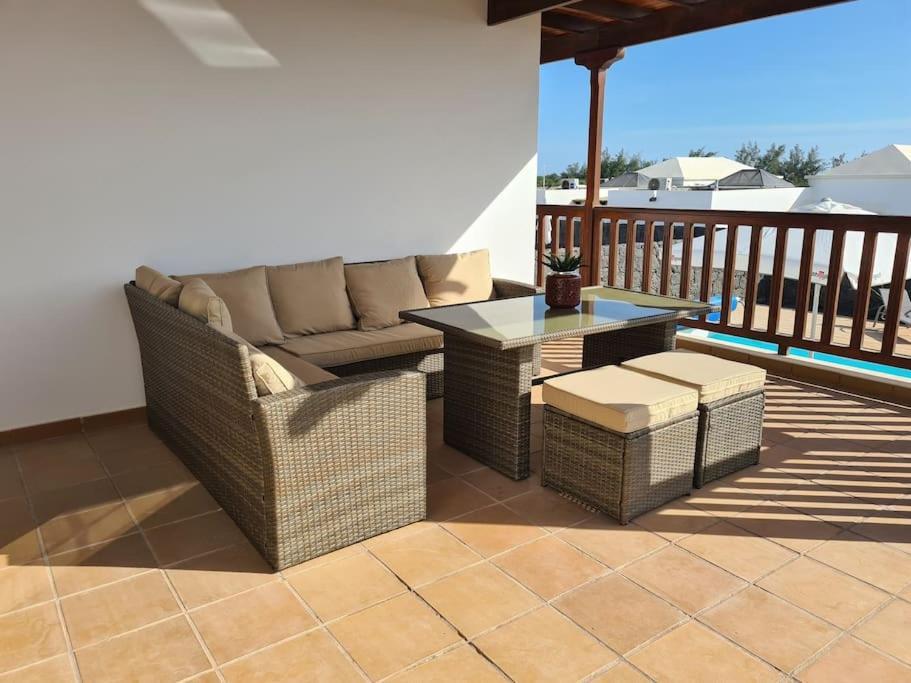 Luxury 4-Bedroom Villa With Heated Pool + Sea View Playa Blanca  Zewnętrze zdjęcie